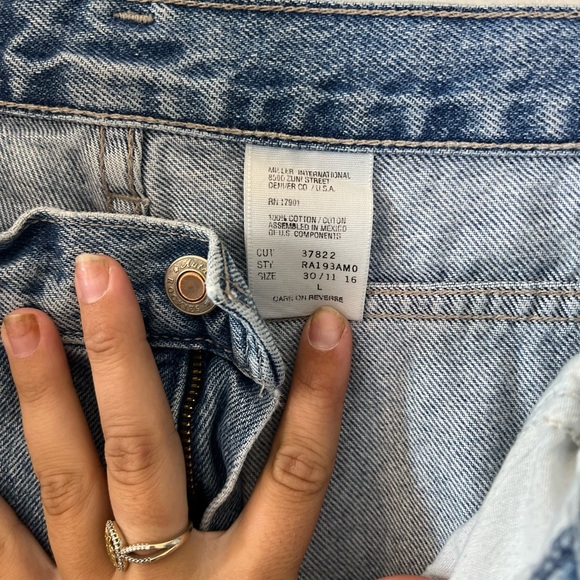 Vintage Rocky Mountain Jeans with stars on the seams Size 26 - Picture 8 of 9